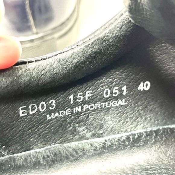 NATIONAL Standard Navy Monochrome Sneakers EU 40 - Picture 8 of 9